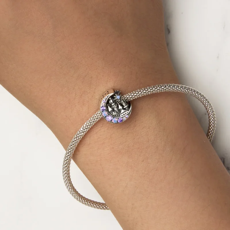 (bilde for) Pandora Style Moonlight Castle Charm - BSC892 - Vis 7