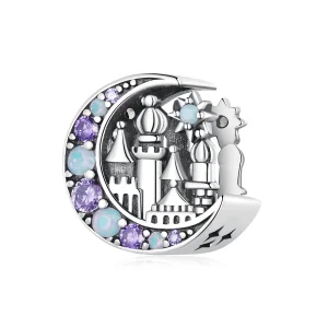 (bilde for) Pandora Style Moonlight Castle Charm - BSC892