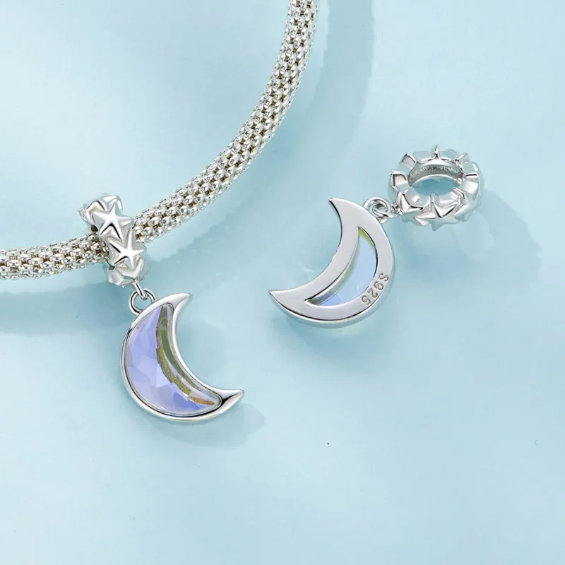 (bilde for) Pandora Style Moonlight Dangle - SCC2623 - Vis 4