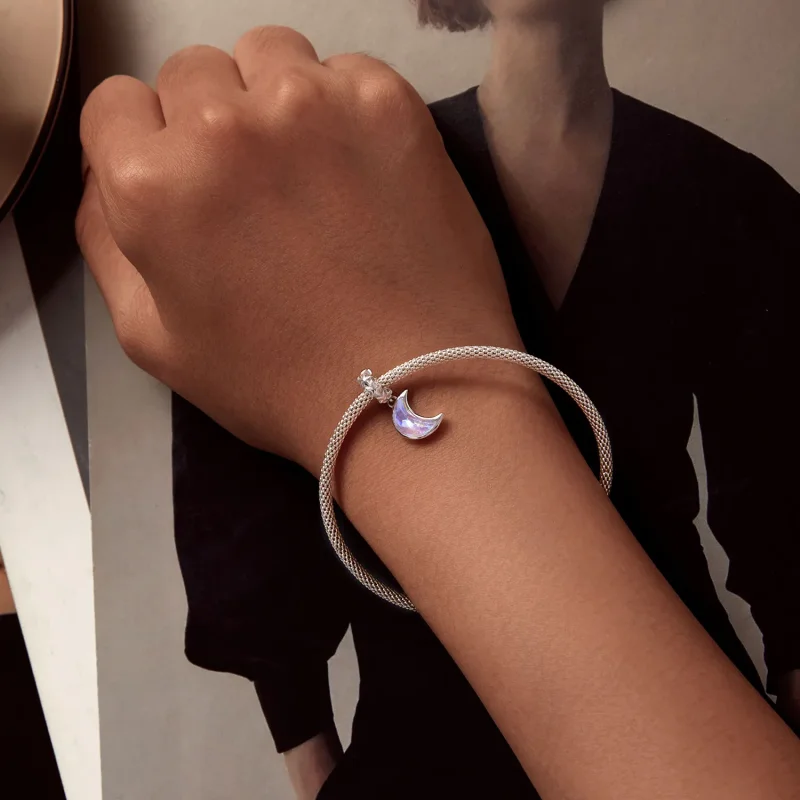 (bilde for) Pandora Style Moonlight Dangle - SCC2623 - Vis 5