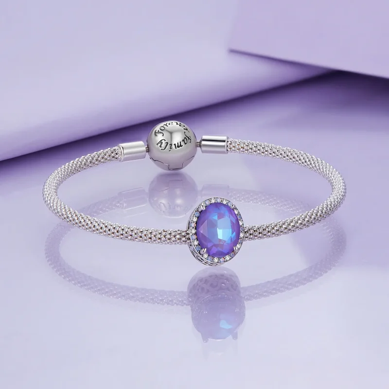 (bilde for) Pandora Style Moonlight Gem Charm - BSC891 - Vis 5