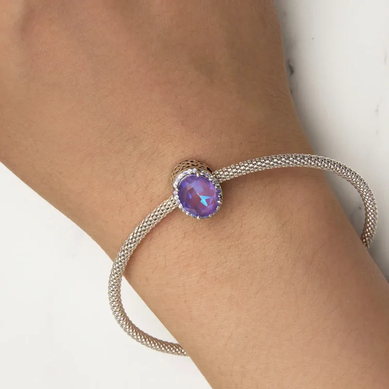 (bilde for) Pandora Style Moonlight Gem Charm - BSC891 - Vis 7