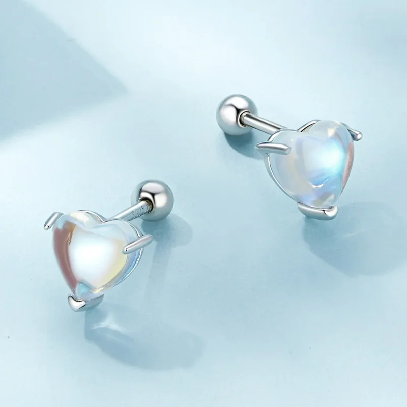 (bilde for) Pandora Style Moonstone øredobber - SCE1629 - Vis 3