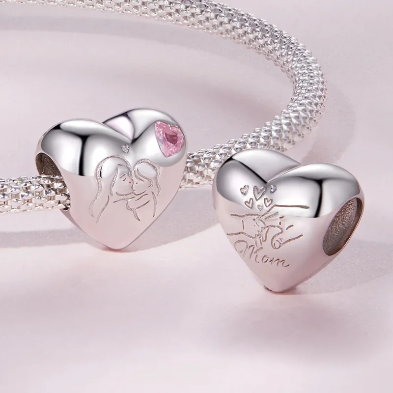 (bilde for) Pandora Style Mors Love Charm - BSC827 - Vis 4