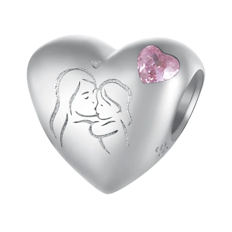 (bilde for) Pandora Style Mors Love Charm - BSC827 - Vis 7