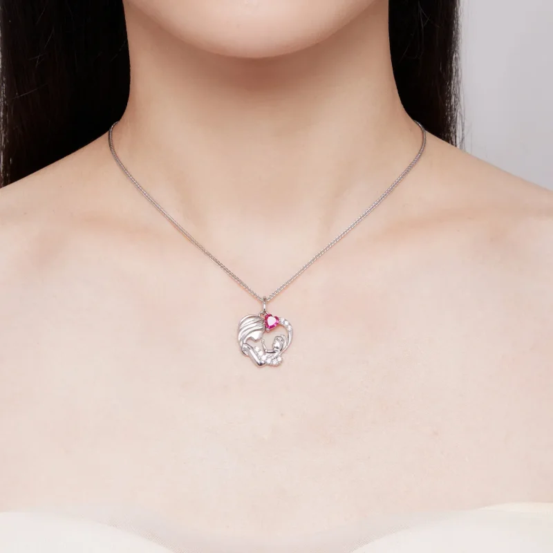 (bilde for) Pandora Style Mother and Son Halskjede - BSN323 - Vis 6