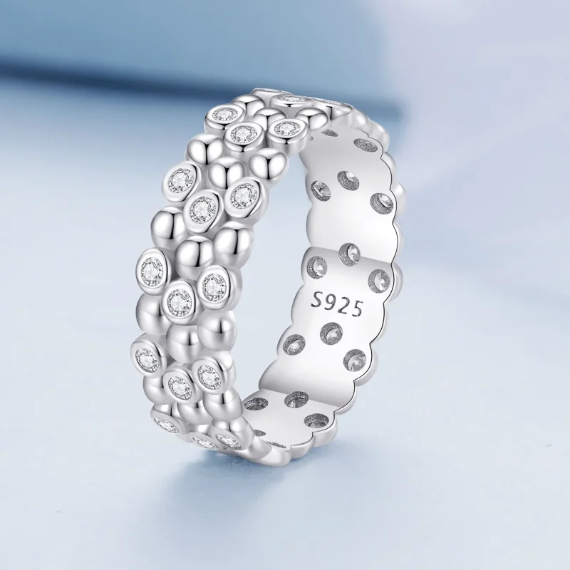 (bilde for) Pandora Style Multi-Player Bean Ring - BSR407 - Vis 2