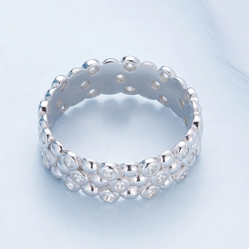 (bilde for) Pandora Style Multi-Player Bean Ring - BSR407 - Vis 4