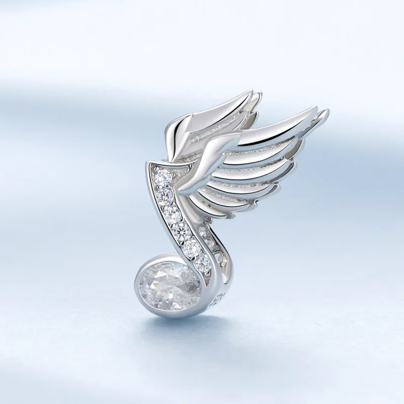 (bilde for) Pandora Style Note Charm - BSC812 - Vis 2