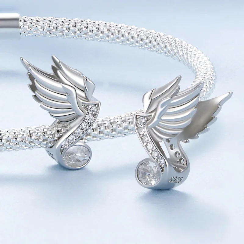 (bilde for) Pandora Style Note Charm - BSC812 - Vis 4