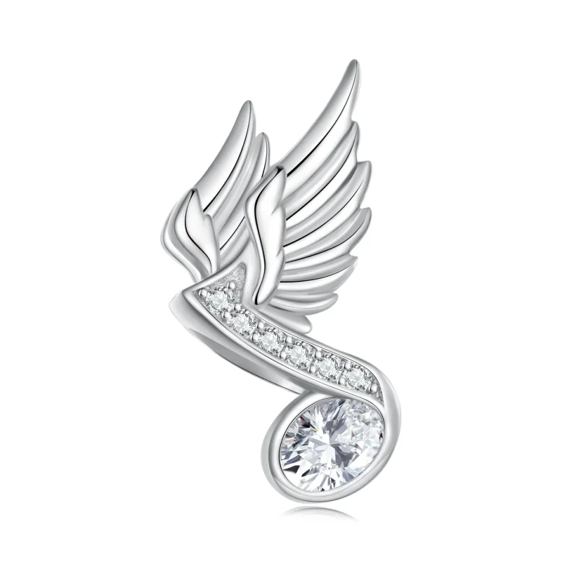 (bilde for) Pandora Style Note Charm - BSC812 - Vis 7