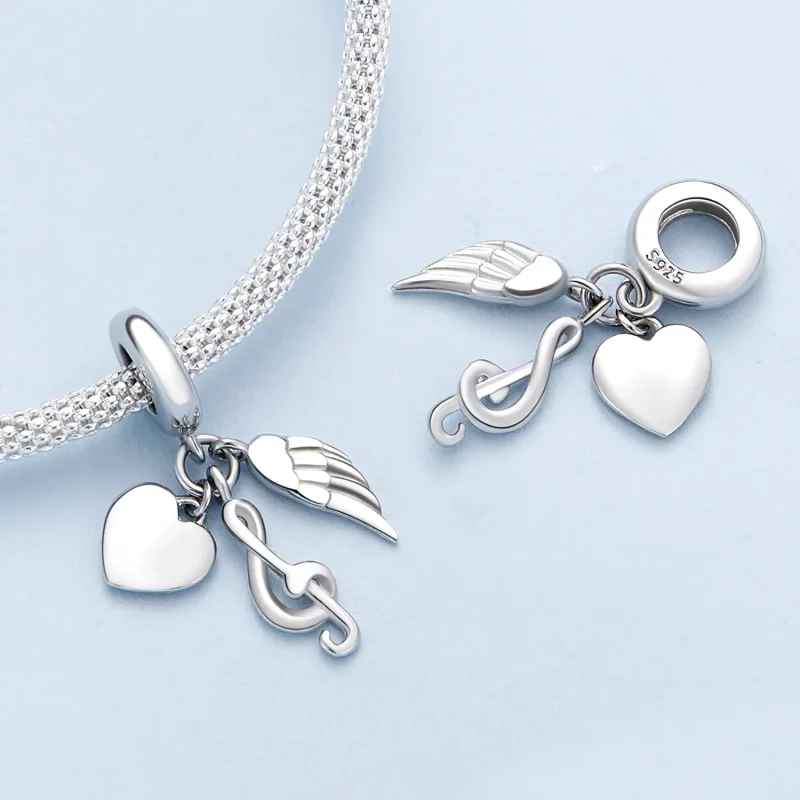 (bilde for) Pandora Style Note Dingle - BSC814 - Vis 4