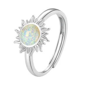 (bilde for) Pandora Style Opal Solring - BSR398