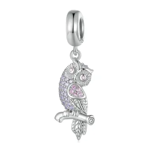 (bilde for) Pandora Style Owl Dingle - BSC832
