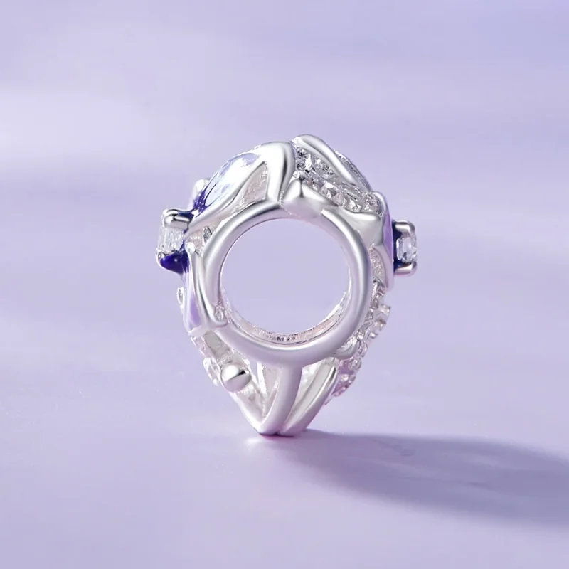(bilde for) Pandora Style Pansy Charm - SCC2585 - Vis 3