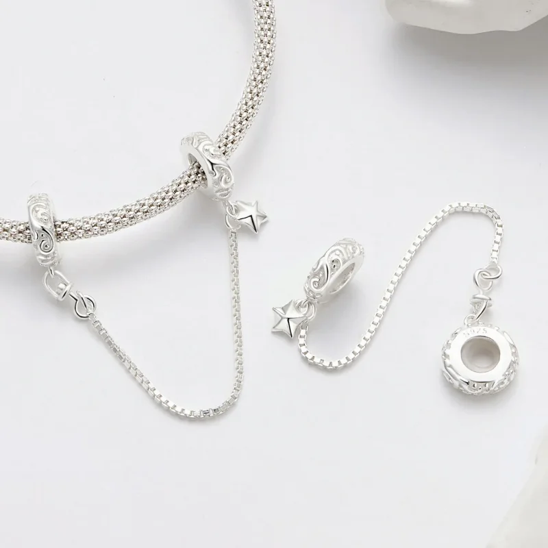 (bilde for) Pandora Style Pattern safe Chain - SCC2620 - Vis 4