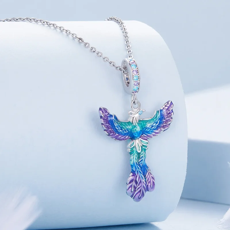 (bilde for) Pandora Style Phoenix Dangle - BSC880 - Vis 2