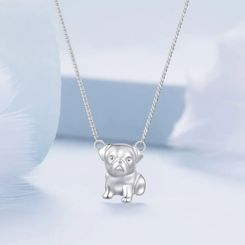 (bilde for) Pandora Style Pug Halskjede - BSN354 - Vis 3