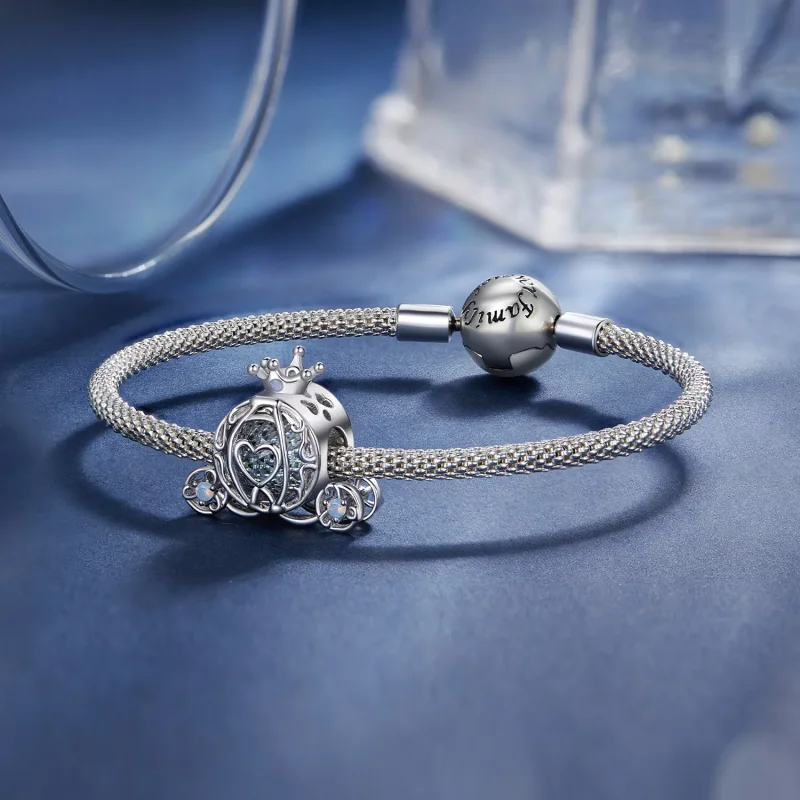 (bilde for) Pandora Style Pumpkin Car Charm - SCC2534 - Vis 5