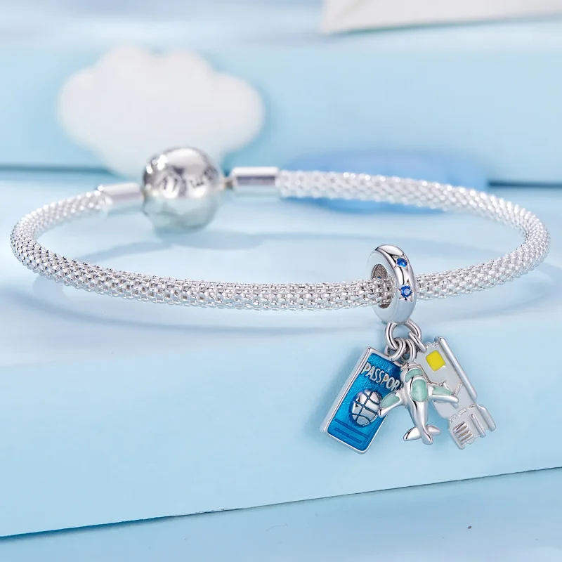 (bilde for) Pandora Style reisefly Dangle - SCC2479 - Vis 6