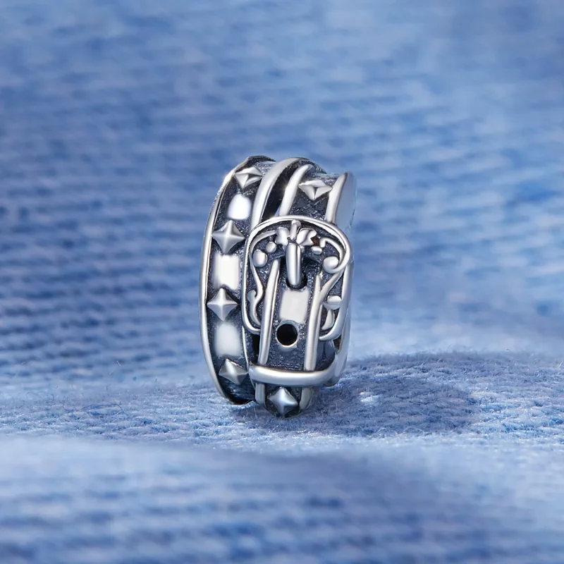 (bilde for) Pandora Style Retro Belte Charm - SCC2568 - Vis 2