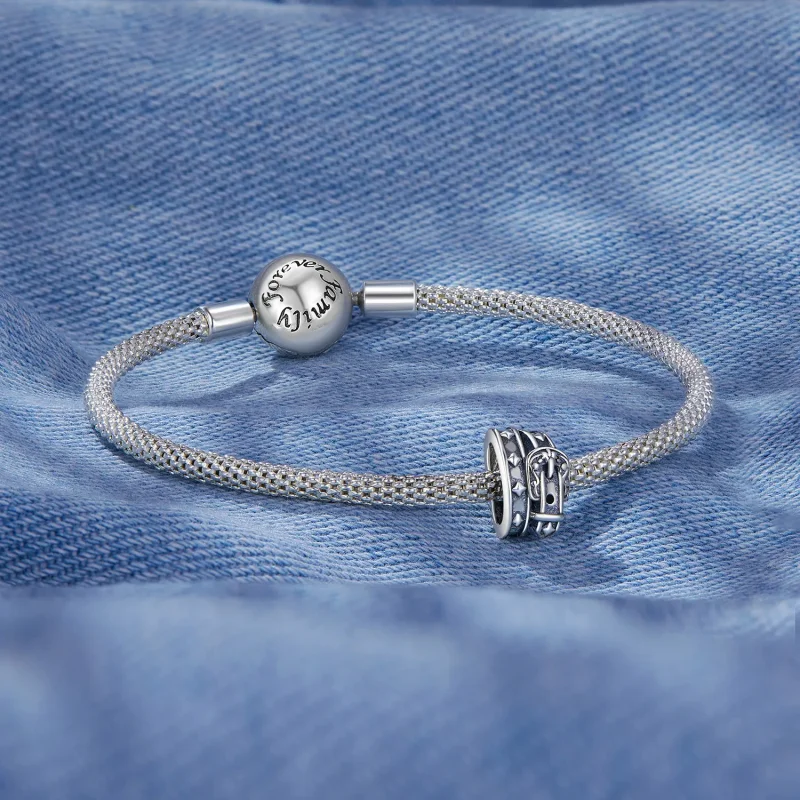 (bilde for) Pandora Style Retro Belte Charm - SCC2568 - Vis 5