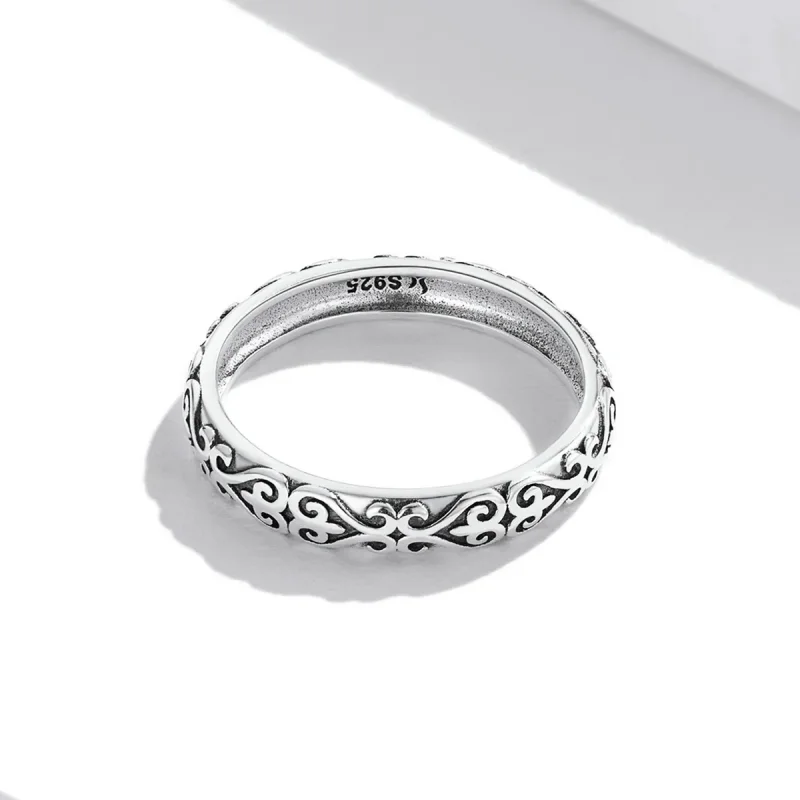 (bilde for) Pandora Style Retro-preget mønsterring - SCR776 - Vis 4