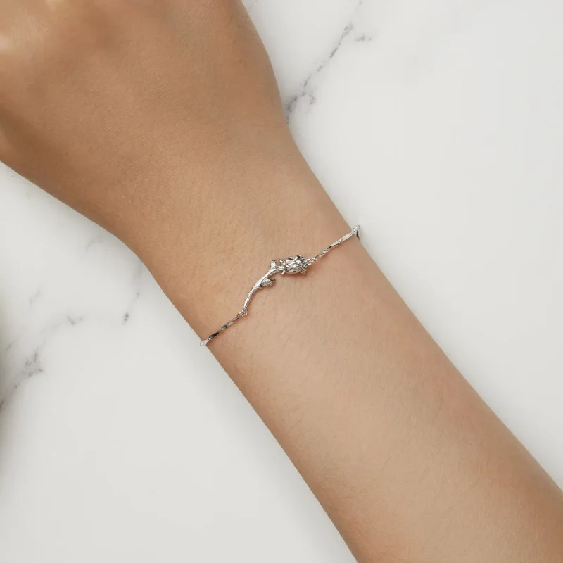 (bilde for) Pandora Style Rose Chain Armbånd - BSB146 - Vis 5