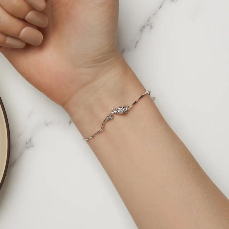 (bilde for) Pandora Style Rose Chain Armbånd - BSB146 - Vis 6