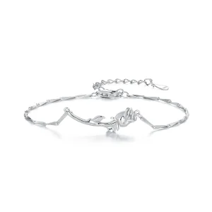 (bilde for) Pandora Style Rose Chain Armbånd - BSB146
