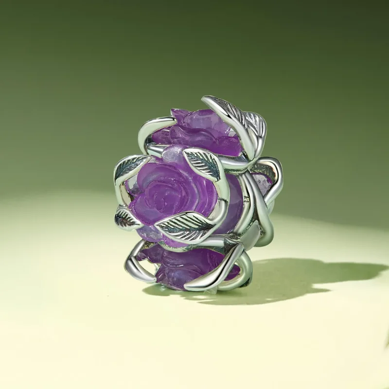 (bilde for) Pandora Style Rose Charm - SCC2602 - Vis 3