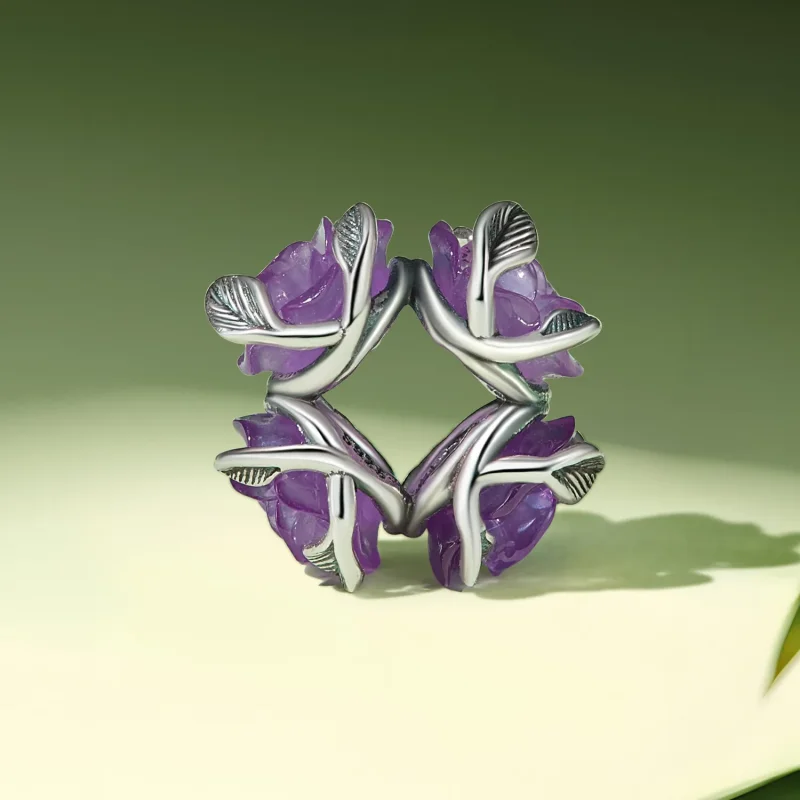 (bilde for) Pandora Style Rose Charm - SCC2602 - Vis 4