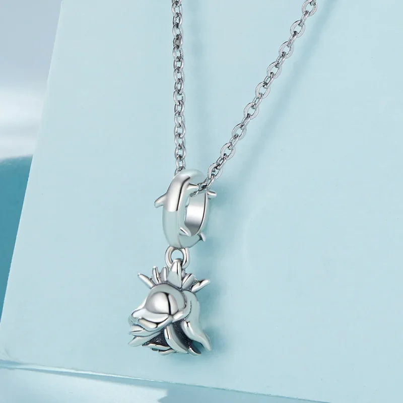 (bilde for) Pandora Style Rose Dangle - SCX142 - Vis 3
