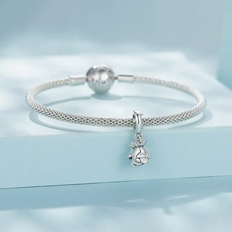 (bilde for) Pandora Style Rose Dangle - SCX142 - Vis 4