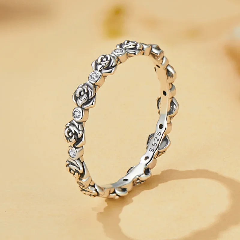 (bilde for) Pandora Style Rose Ring - SCR960 - Vis 2