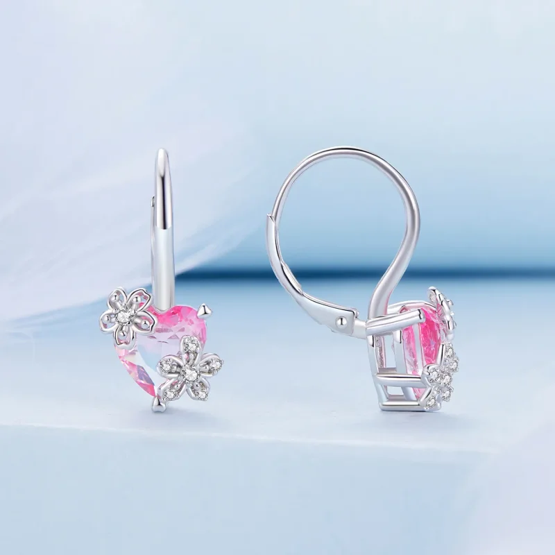 (bilde for) Pandora Style Sakura Hoop øredobber - BSE866 - Vis 2