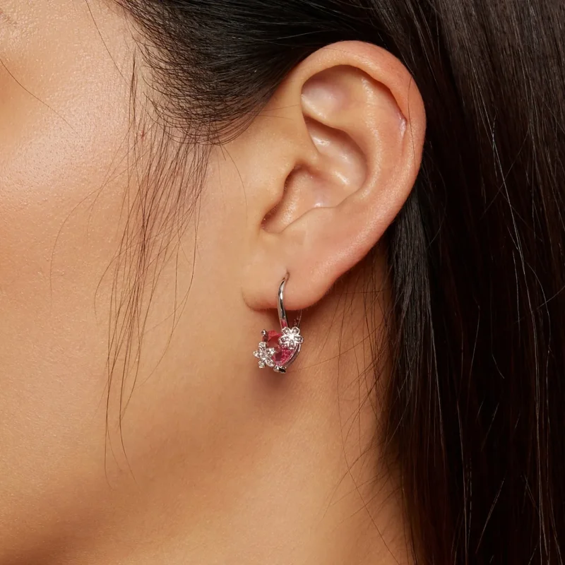 (bilde for) Pandora Style Sakura Hoop øredobber - BSE866 - Vis 7