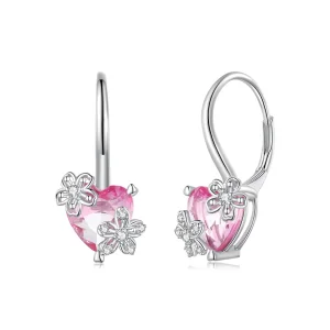 (bilde for) Pandora Style Sakura Hoop øredobber - BSE866