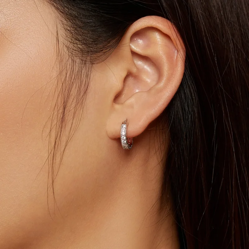 (bilde for) Pandora Style Shine Hoop øredobber - BSE868 - Vis 5