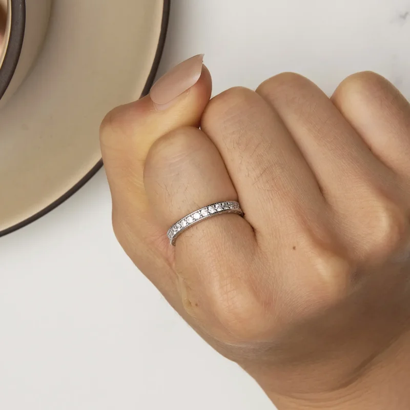 (bilde for) Pandora Style Shining Ring - BSR462 - Vis 6