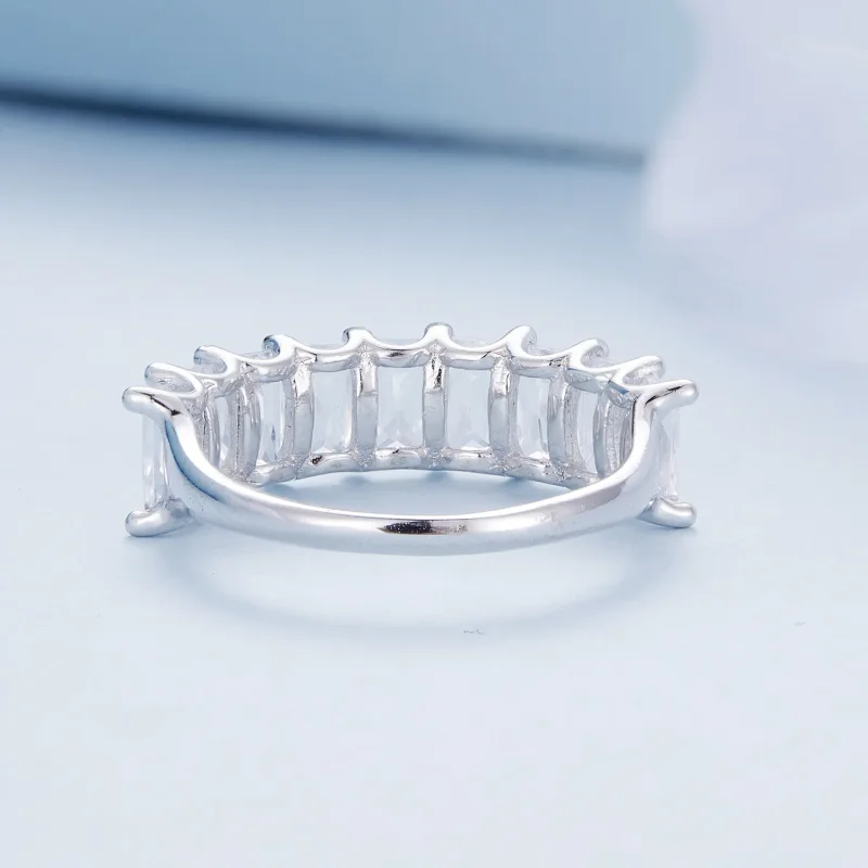 (bilde for) Pandora Style Shiny Zircon Ring - BSR409 - Vis 4