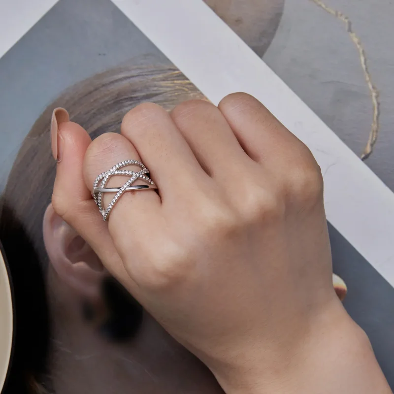 (bilde for) Pandora Style Simple Samsara Ring - BSR396 - Vis 6