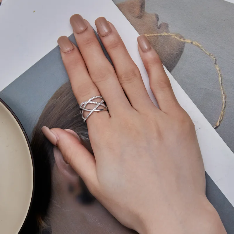 (bilde for) Pandora Style Simple Samsara Ring - BSR396 - Vis 7