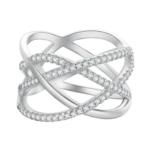 (bilde for) Pandora Style Simple Samsara Ring - BSR396