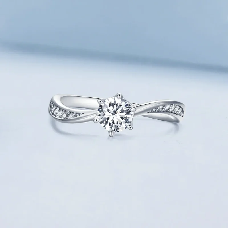 (bilde for) Pandora Style Simple Tie Ring - BSR420 - Vis 3
