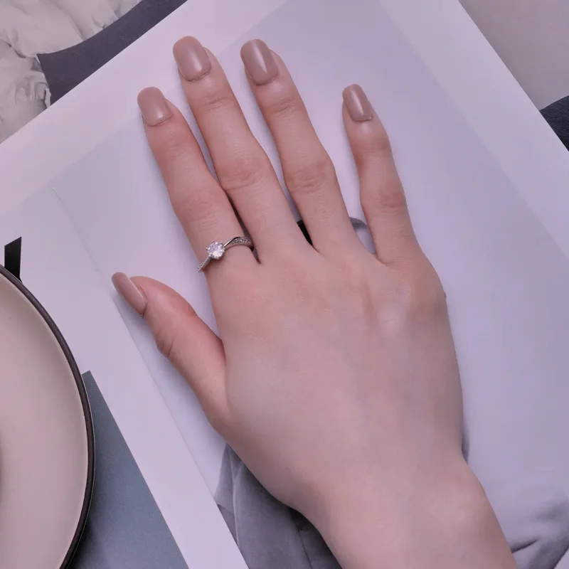 (bilde for) Pandora Style Simple Tie Ring - BSR420 - Vis 4
