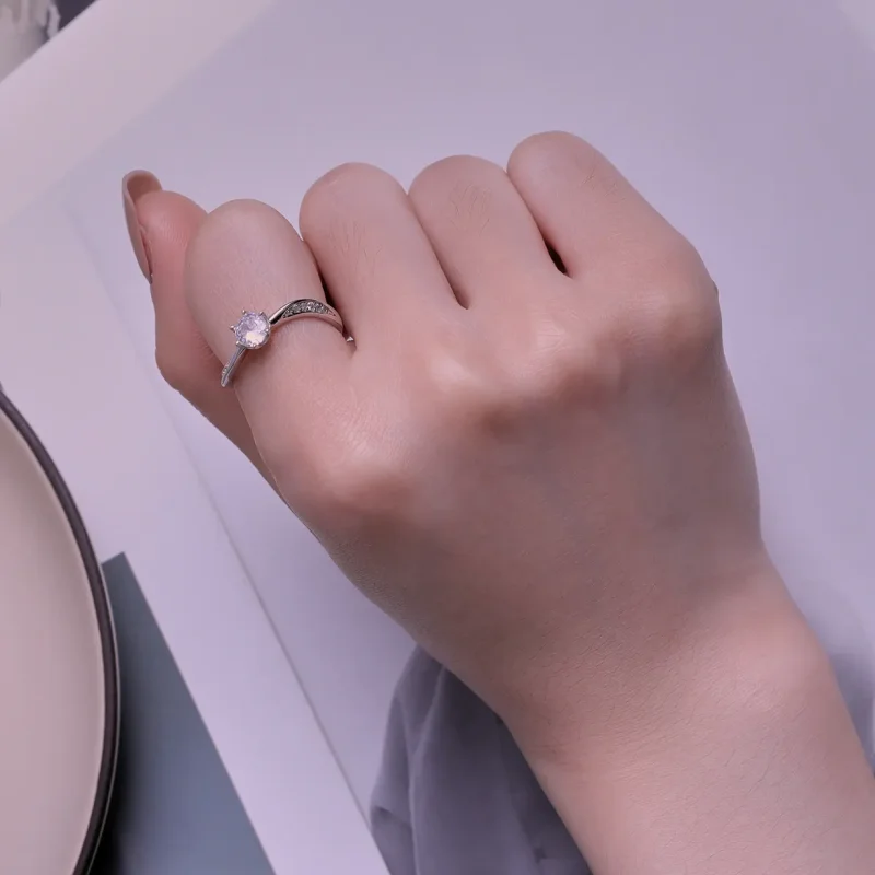 (bilde for) Pandora Style Simple Tie Ring - BSR420 - Vis 6