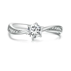 (bilde for) Pandora Style Simple Tie Ring - BSR420