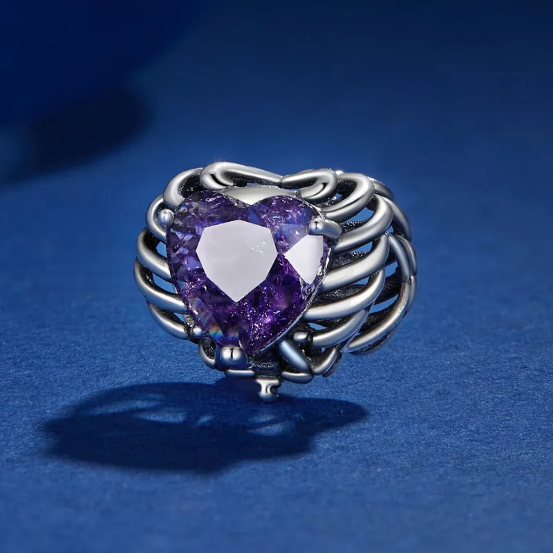 (bilde for) Pandora Style Skjeletthjertesjarm - BSC910 - Vis 2