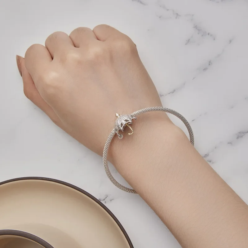 (bilde for) Pandora Style Small Paraply Charm - BSC862 - Vis 5